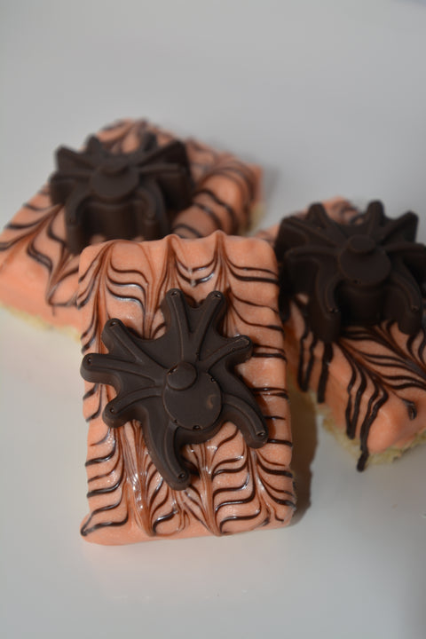 Spider Rice Crispy Treats (Set of 6)