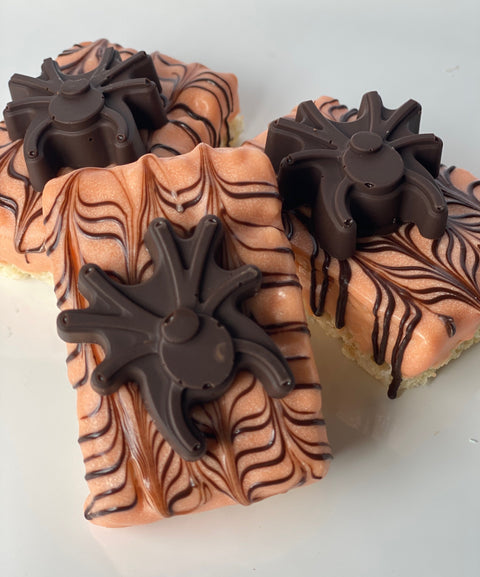 Spider Rice Crispy Treats (Set of 6)
