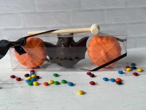 Bat & Pumpkin Breakable Chocolate Gift Box