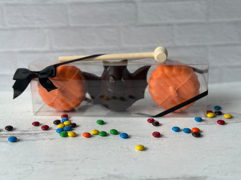 Bat & Pumpkin Breakable Chocolate Gift Box