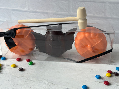 Bat & Pumpkin Breakable Chocolate Gift Box