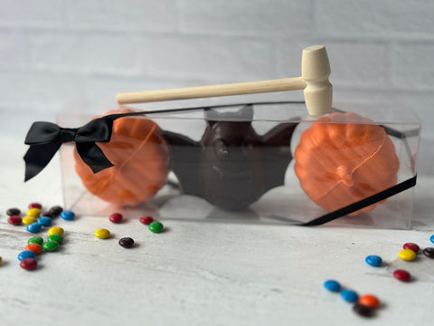 Bat & Pumpkin Breakable Chocolate Gift Box