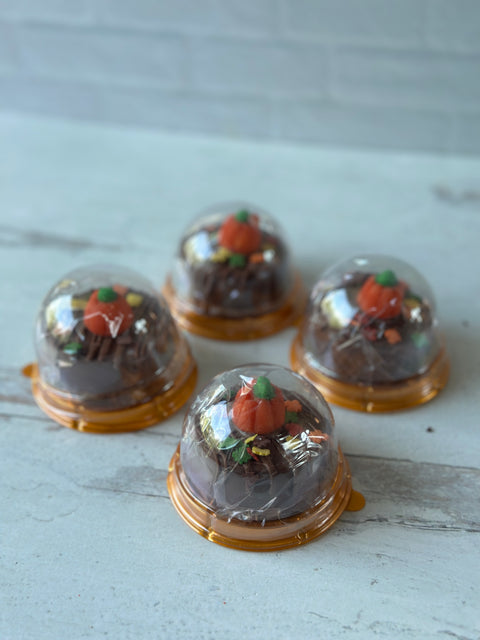 Pumpkin Creme Chocolate Covered Oreos (Set of 12)