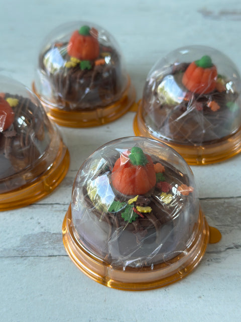Pumpkin Creme Chocolate Covered Oreos (Set of 12)