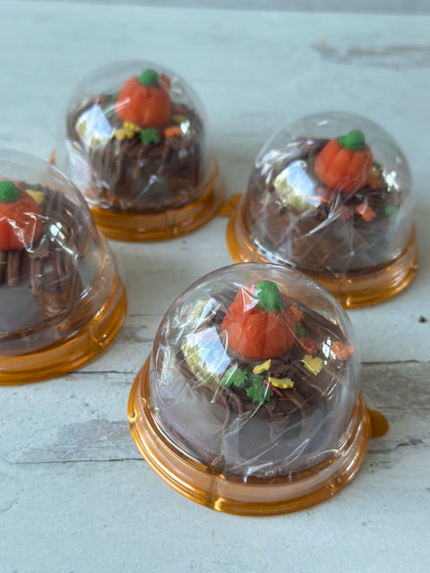 Pumpkin Creme Chocolate Covered Oreos (Set of 12)
