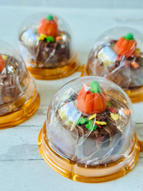 Pumpkin Creme Chocolate Covered Oreos (Set of 12)