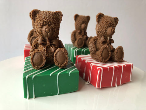 Teddy Bear Inspired Chocolate Covered Oreo Sets (Set of 6)