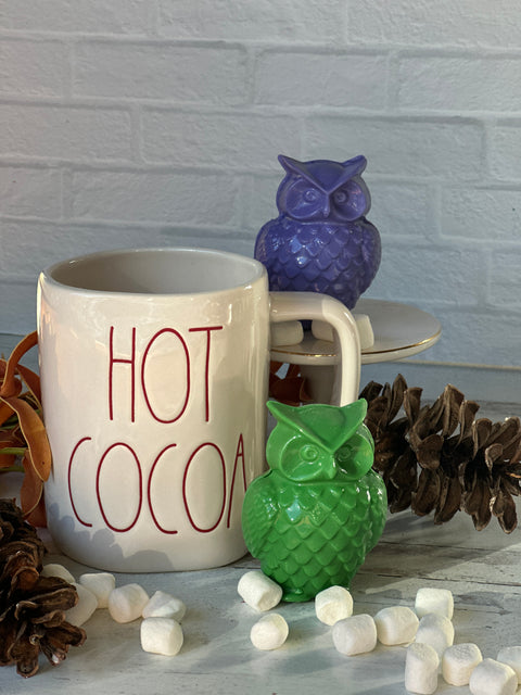 Breakable Chocolate Owls (Set of 2)