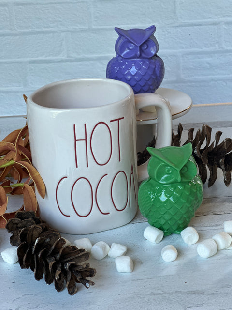 Breakable Chocolate Owls (Set of 2)