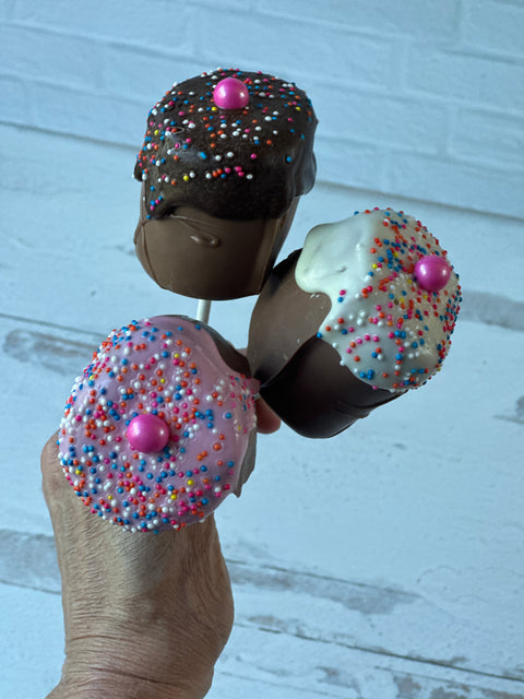 Jumbo Chocolate Dipped Marshmallows (Set of 12)