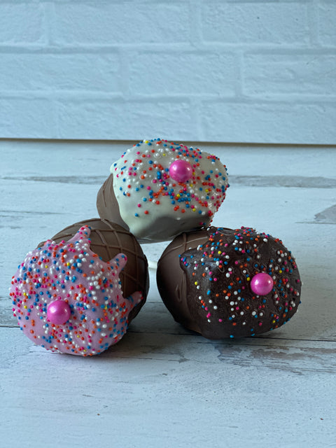Jumbo Chocolate Dipped Marshmallows (Set of 12)