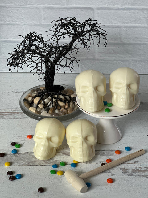 Mini Skull Breakable Chocolate (Box of 3)
