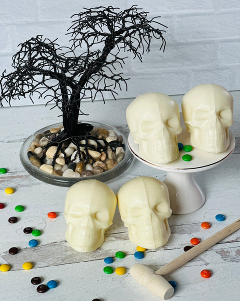 Mini Skull Breakable Chocolate (Box of 3)