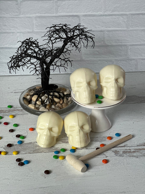 Mini Skull Breakable Chocolate (Box of 3)