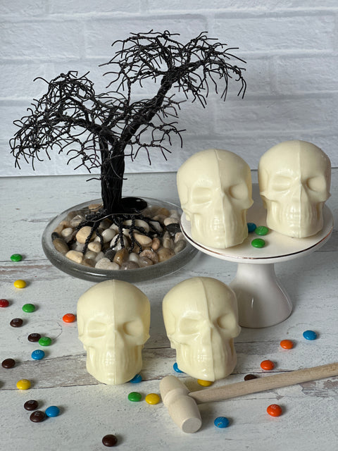 Mini Skull Breakable Chocolate (Box of 3)