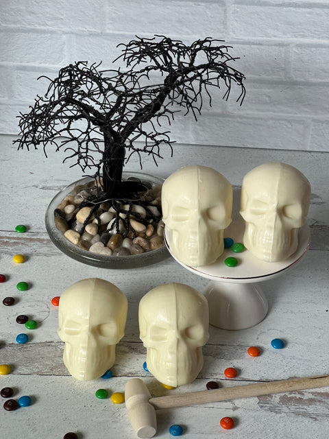 Mini Skull Breakable Chocolate (Box of 3)