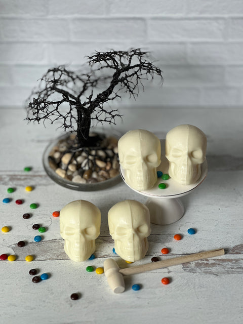 Mini Skull Breakable Chocolate (Box of 3)