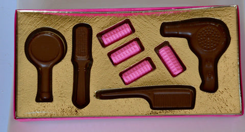 Chocolate Hair Dresser Set
