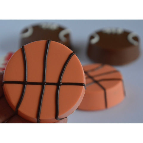 Sports Themed Chocolate Covered Oreos (Set of 12)