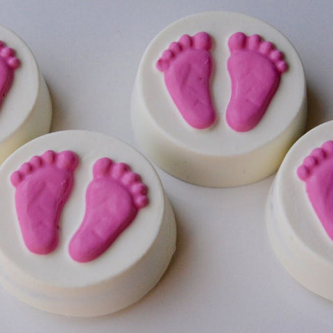 Baby Feet Chocolate Covered Oreos (Set of 12)