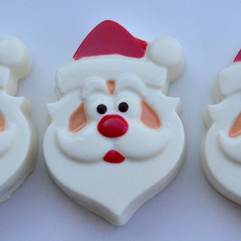 Santa Inspired Chocolate Covered Oreos