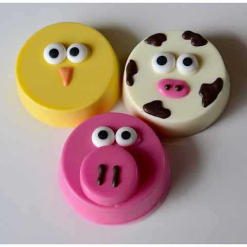 Cow Inspired Chocolate Covered Oreos (Set of 12)