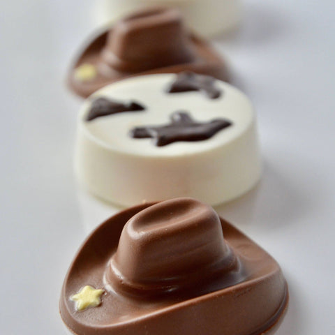 Cowboy Inspired Chocolate Covered Oreos (Set of 12)