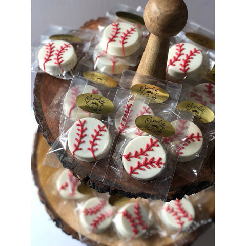 Sports Themed Chocolate Covered Oreos (Set of 12)