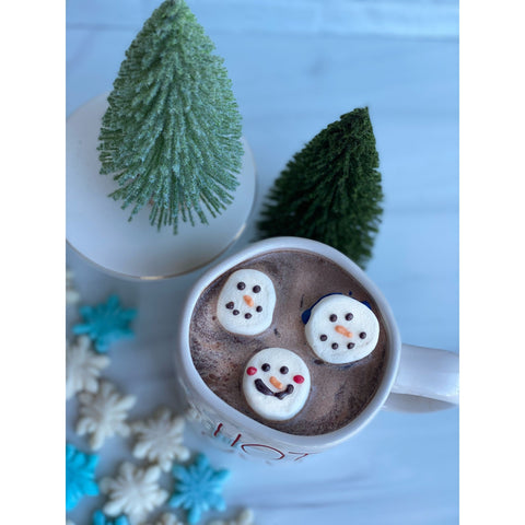 Hot Cocoa Snowman Toppers (Box of 6)