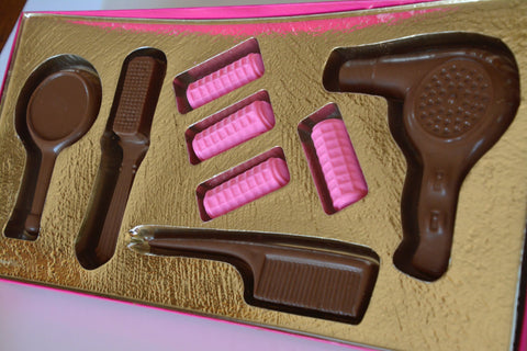 Chocolate Hair Dresser Set
