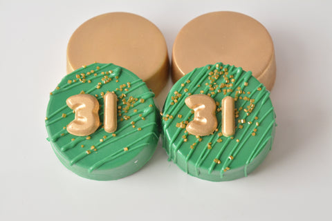 Birthday Chocolate Covered Oreos (Set of 12)