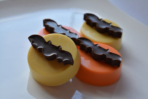 Bat Themed Chocolate Covered Oreo Cookies (Set of 12)