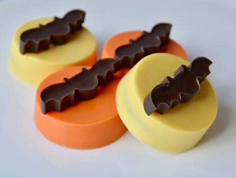 Bat Themed Chocolate Covered Oreo Cookies (Set of 12)