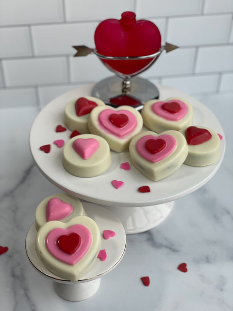 Heart Chocolate Covered Oreos (Set of 12)