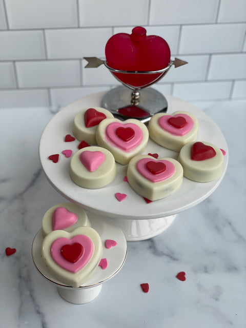 Heart Chocolate Covered Oreos (Set of 12)