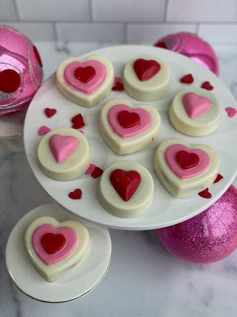 Heart Chocolate Covered Oreos (Set of 12)