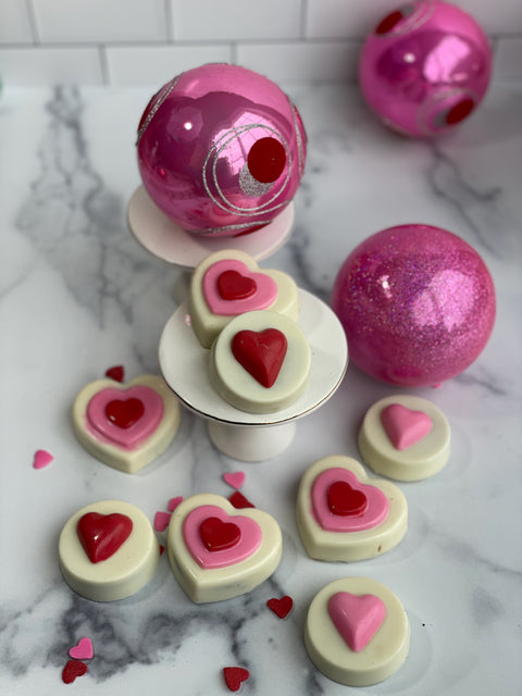 Heart Chocolate Covered Oreos (Set of 12)