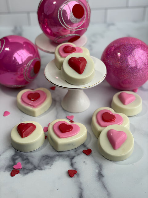 Heart Chocolate Covered Oreos (Set of 12)