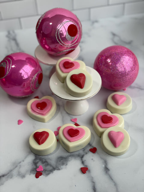 Heart Chocolate Covered Oreos (Set of 12)