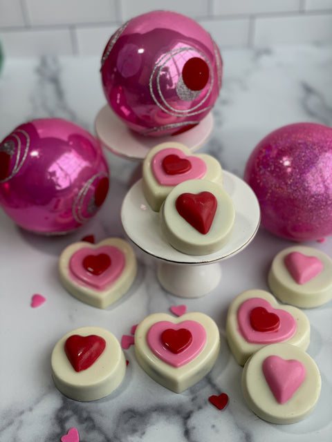 Heart Chocolate Covered Oreos (Set of 12)