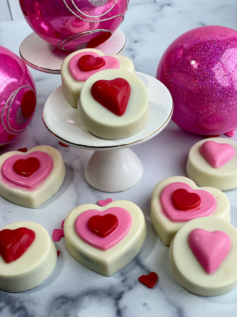 Heart Chocolate Covered Oreos (Set of 12)