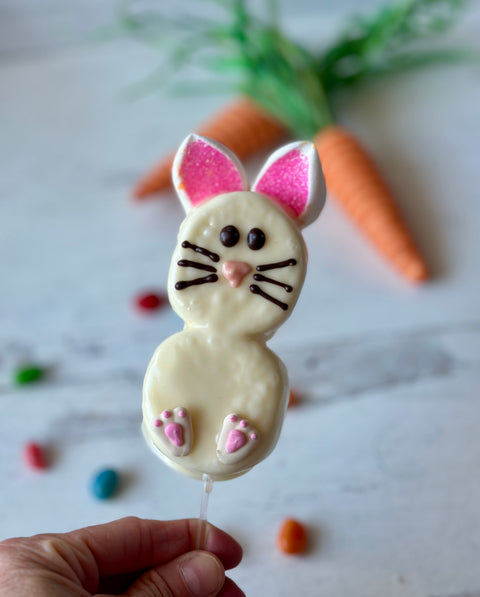 Bunny Marshmallow Lollipop (set of 6)