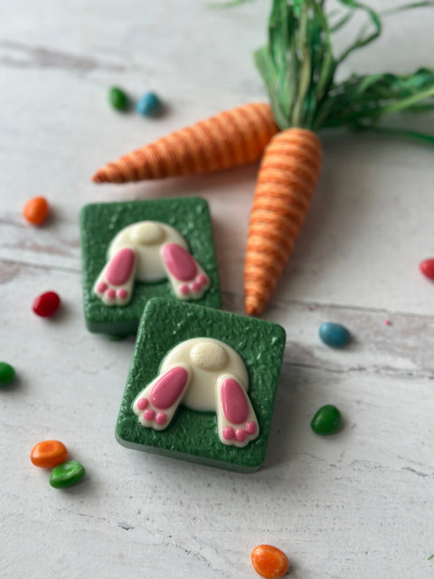 Bunny Butt Chocolate Covered Gram Crackers