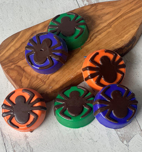 Spider Themed Chocolate Covered Oreos (Set of 12)