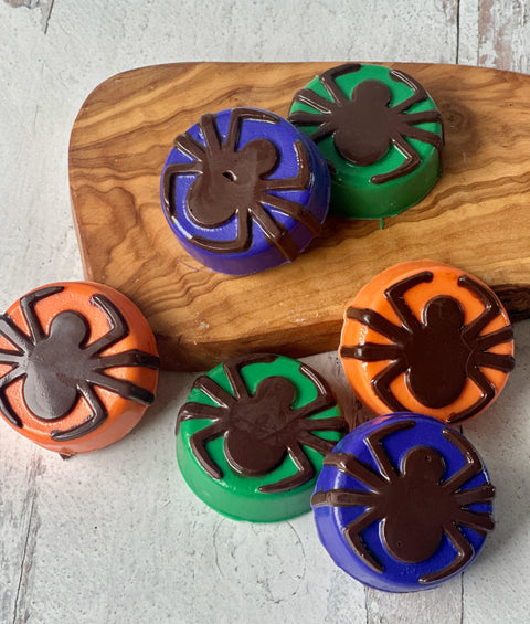 Spider Themed Chocolate Covered Oreos (Set of 12)