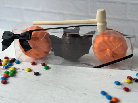 Bat & Pumpkin Breakable Chocolate Gift Box