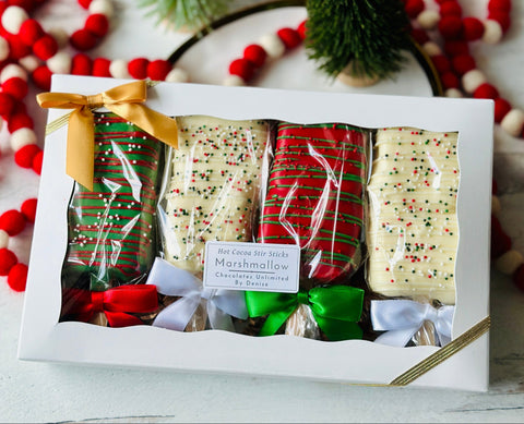 Marshmallow Stir Sticks Gift Box (Pack of 4)