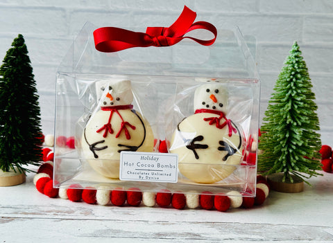 Snowmen Hot Chocolate Bombs (Set of 2)