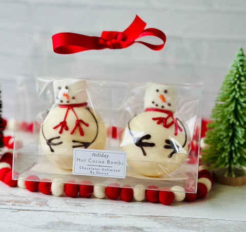 Snowmen Hot Chocolate Bombs (Set of 2)