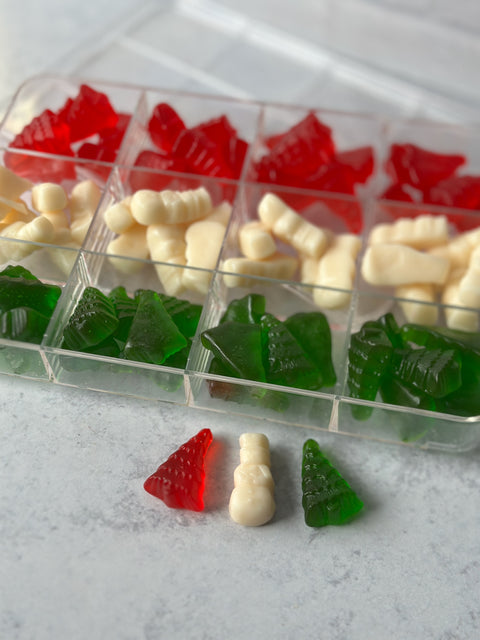 Christmas Gummy Box – Albanese Holiday Candy Collection | Festive Chewy Treats